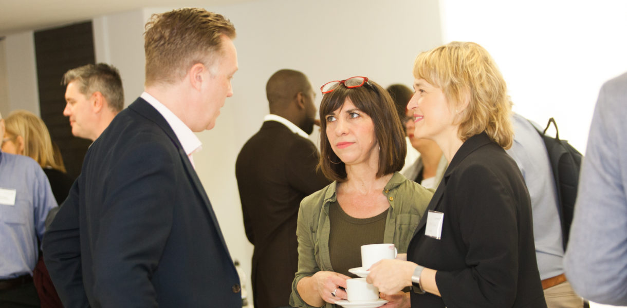 photo of people networking
