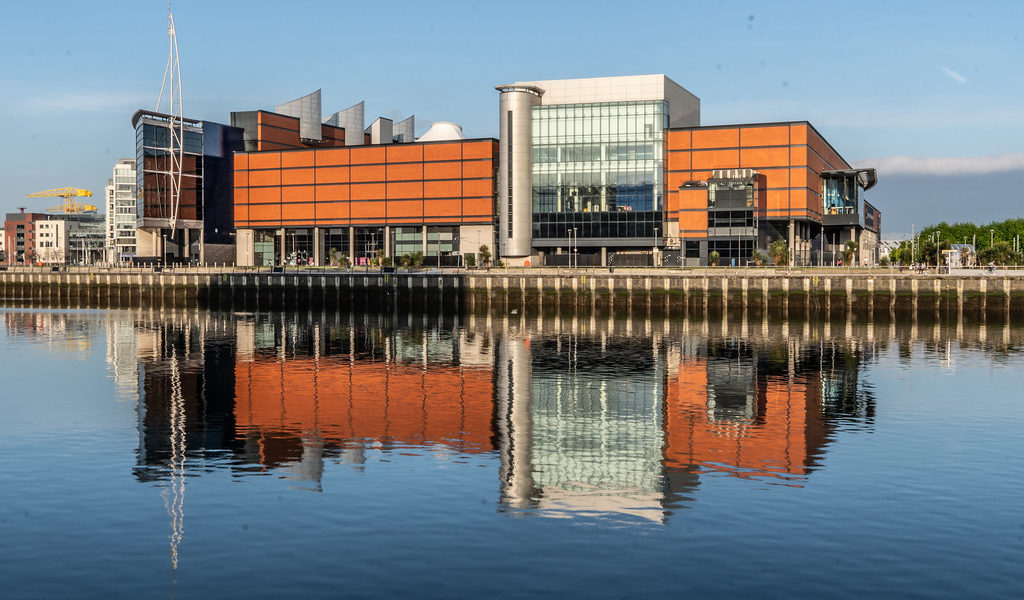 VIEWS OF THE QUEEN'S ISLAND AREA OF BELFAST