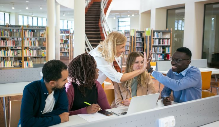 Learning in a library