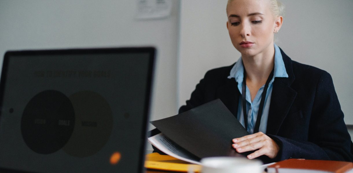 woman at job