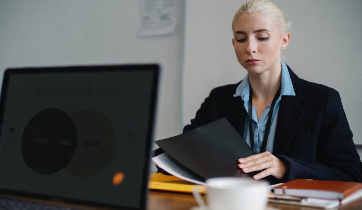 woman at job