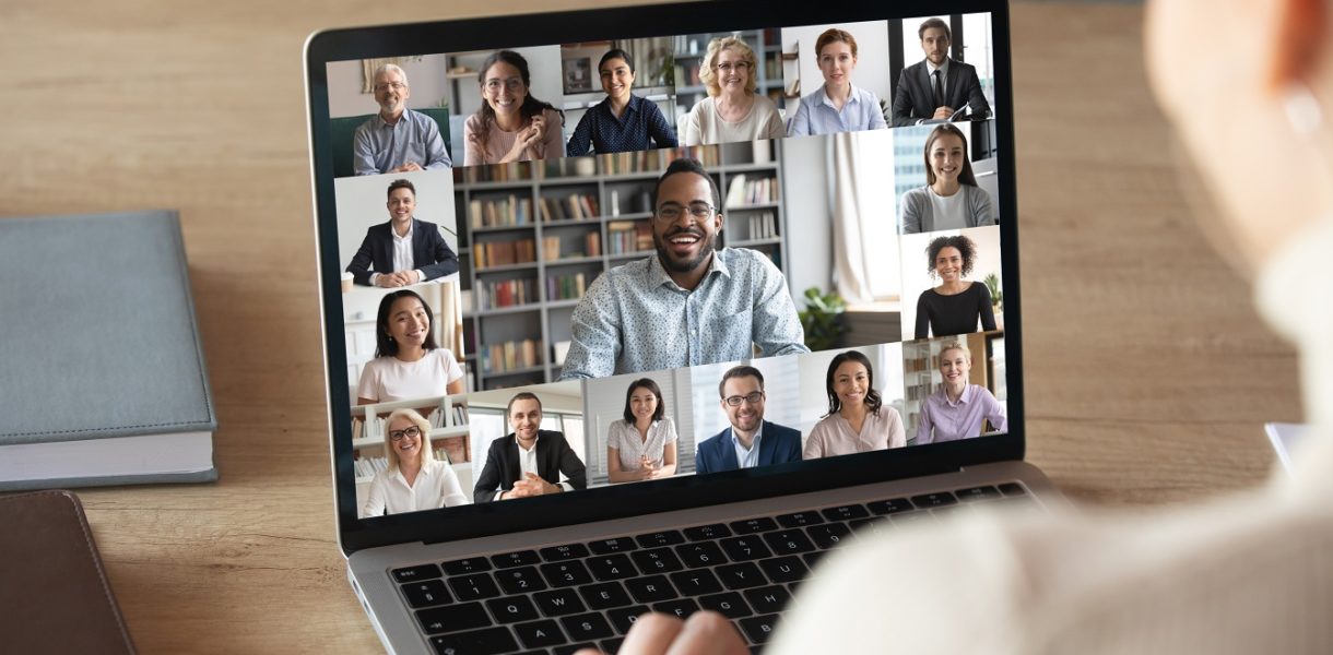 connecting via laptop