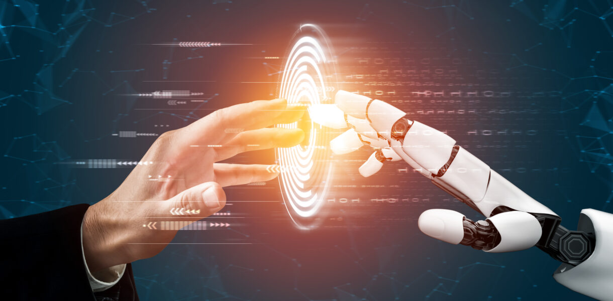 3d,Rendering,Futuristic,Robot,Technology,Development,,Artificial,Intelligence,Ai,,And