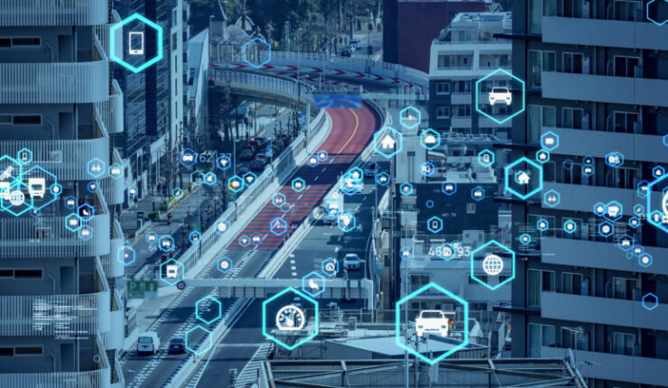 Transportation,And,Technology,Concept.,Its,(intelligent,Transport,Systems).,Mobility,As