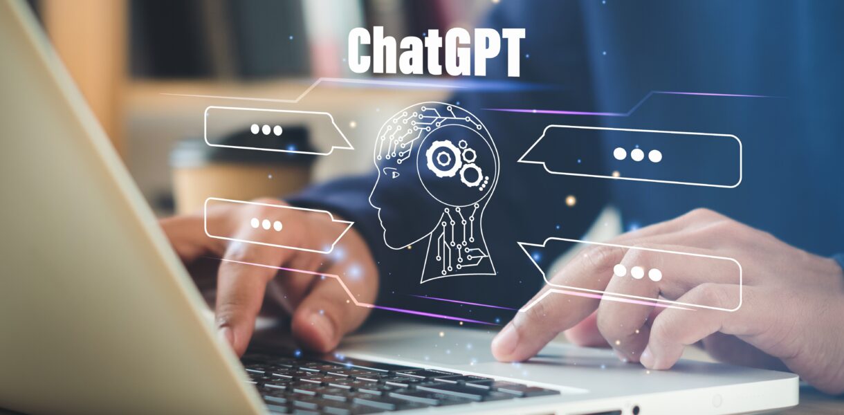 Chatgpt,Chat,With,Ai,Or,Artificial,Intelligence.,Young,Businessman,Chatting
