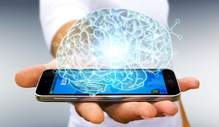 Brain outside a phone